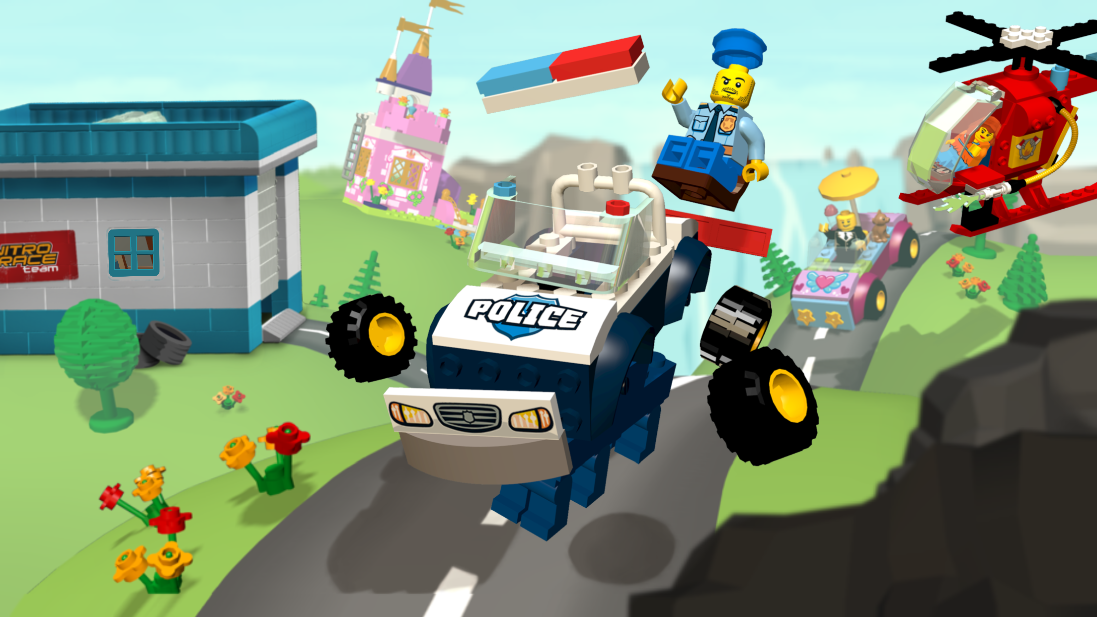 LEGO Juniors is a free-to-play racing game developed by LEGO System A/S